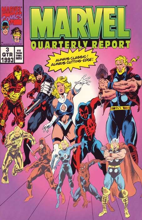 The Marvel Quarterly Report (Vol. 3) #3