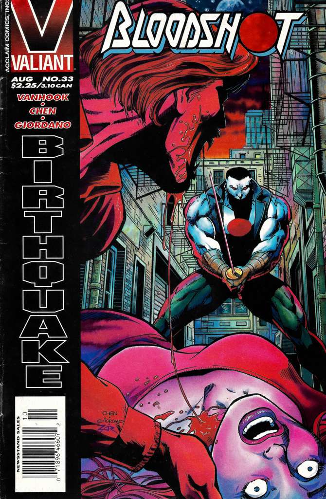 Bloodshot #33 Newsstand Edition