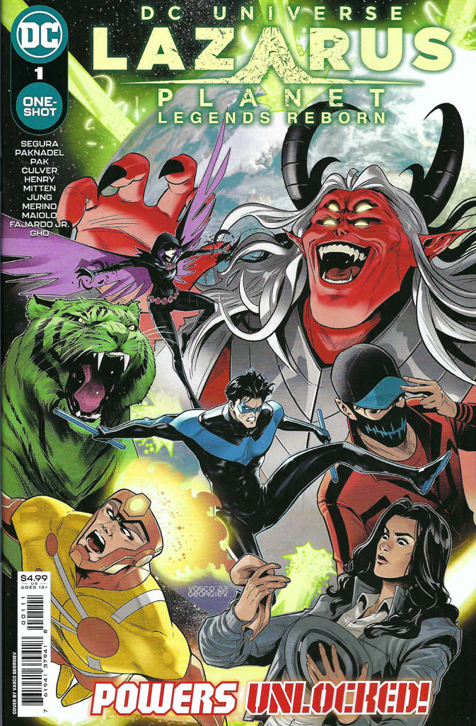 Lazarus Planet: Legends Reborn #1