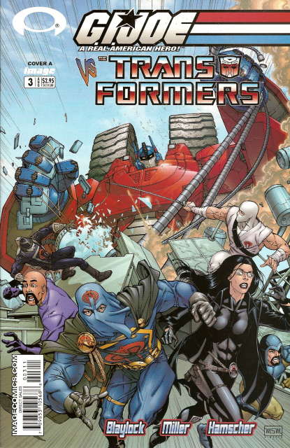 G.I. Joe vs. The Transformers #3 Variation A