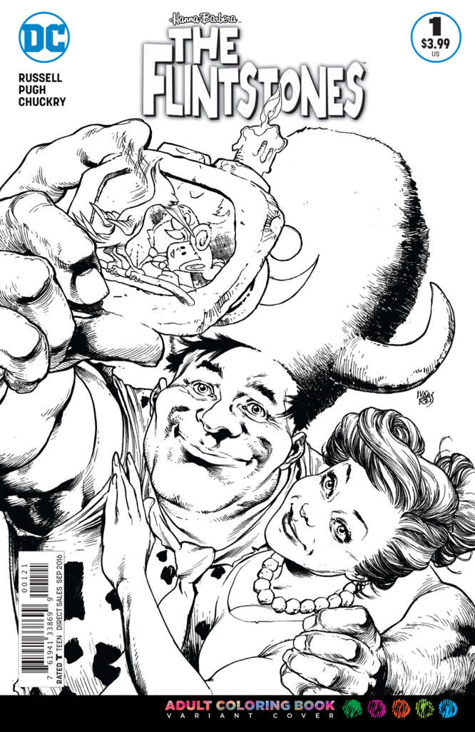 The Flintstones (DC) #1 Variation E