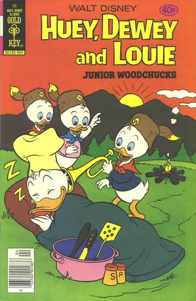 Huey, Dewey, and Louie Junior Woodchucks #55