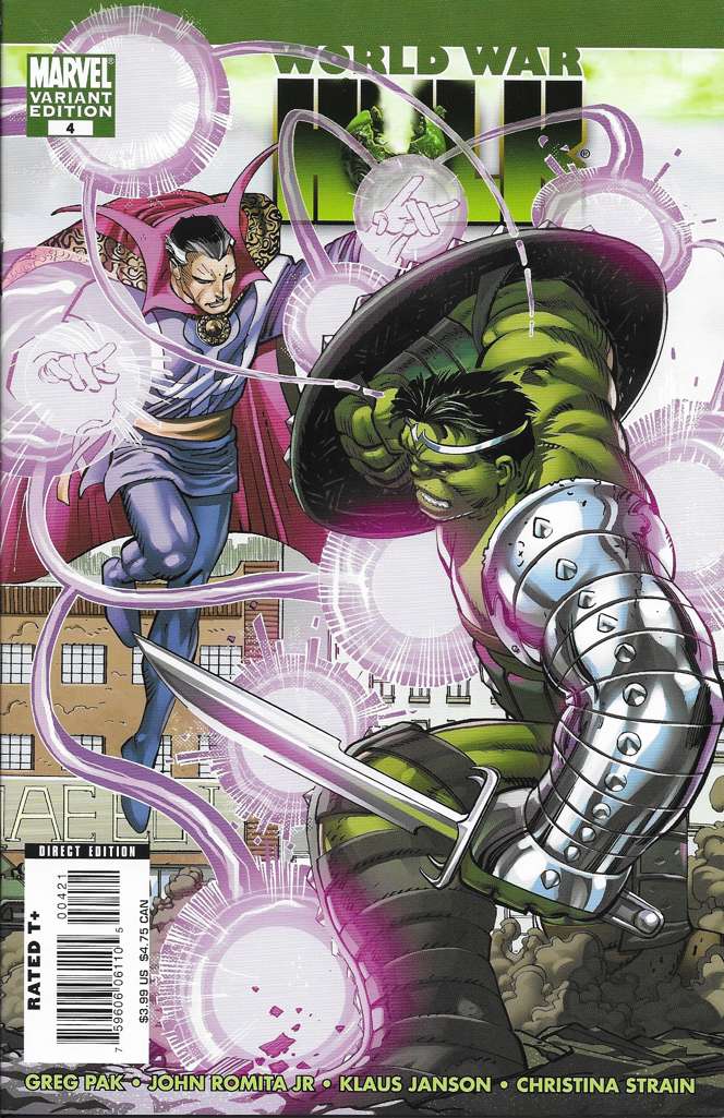 World War Hulk #4 Variation A