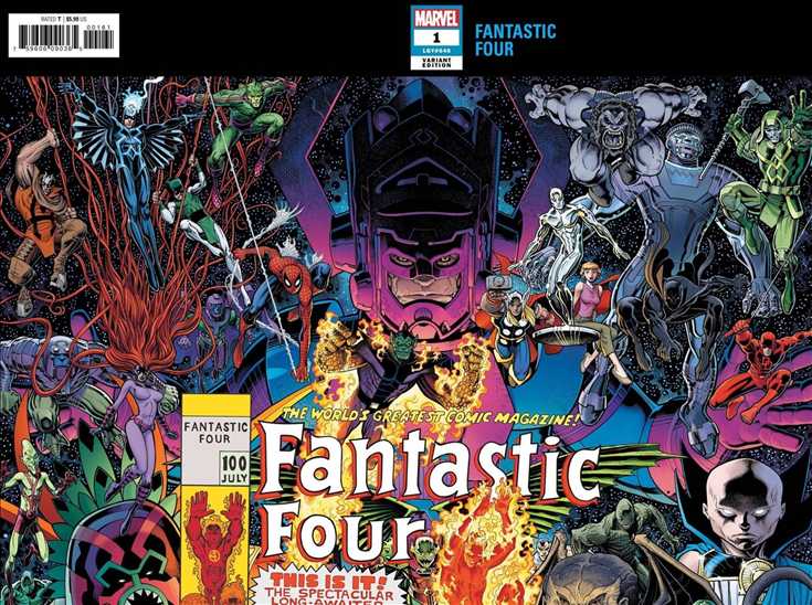 Fantastic Four (6th Series) #1 Variation B