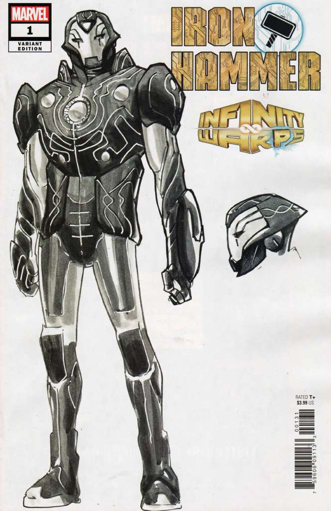 Infinity Wars: Iron Hammer #1 Variation B