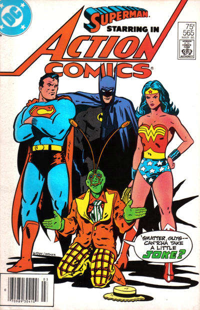 Action Comics #565 Newsstand Edition