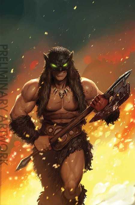 Fire and Ice: Darkwolf #2 Variation J