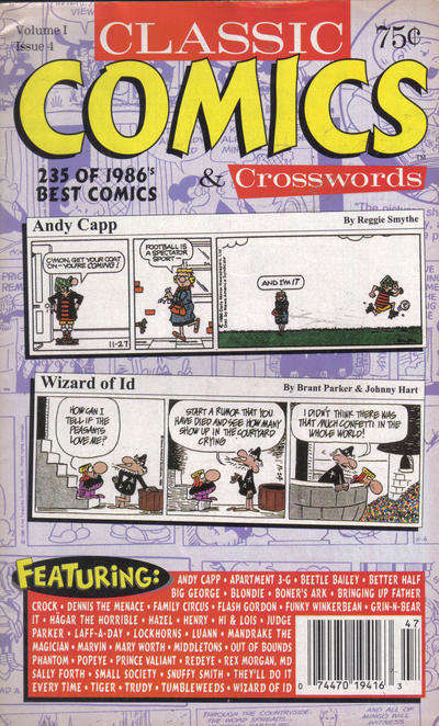 Classic Comics & Crosswords (weekly) #4