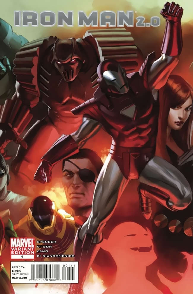 Iron Man 2.0 #1 Variation B