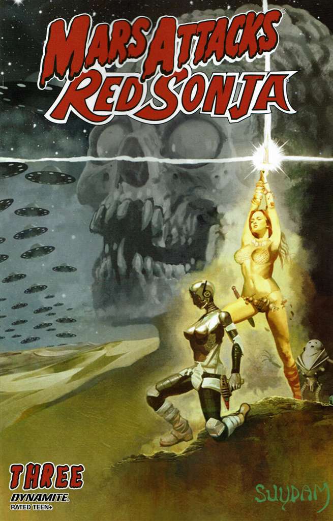 Mars Attacks/Red Sonja #3 Variation A