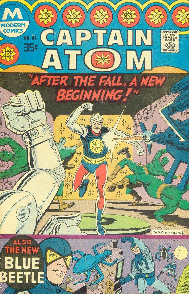 Captain Atom (Charlton) #84  - 2nd printing