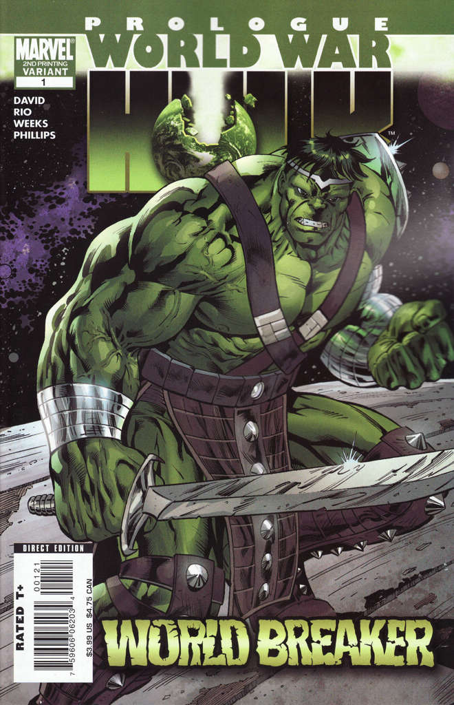 World War Hulk Prologue: World Breaker #1  - 2nd printing