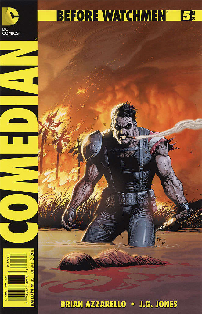 Before Watchmen: Comedian #5 Variation A