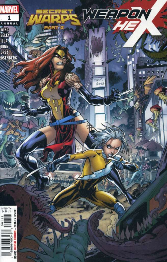 Secret Warps: Weapon Hex Annual #1
