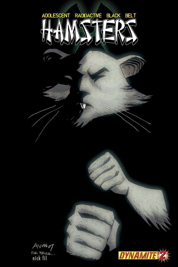 Adolescent Radioactive Black Belt Hamsters (Dynamite) #2 Variation B