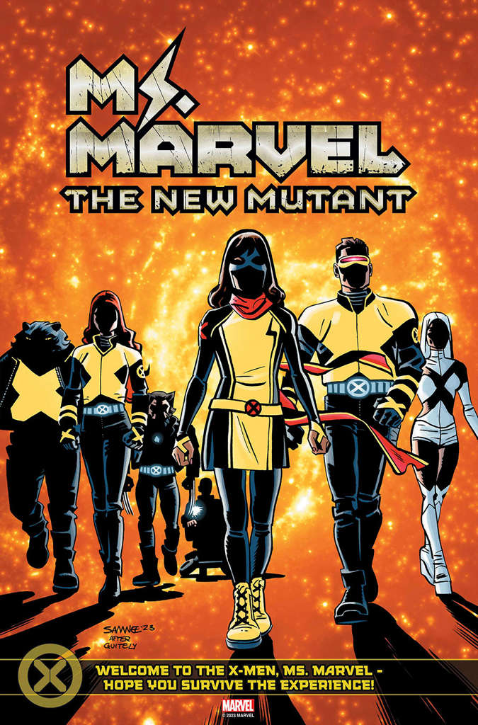 Ms. Marvel: The New Mutant #4 Variation B