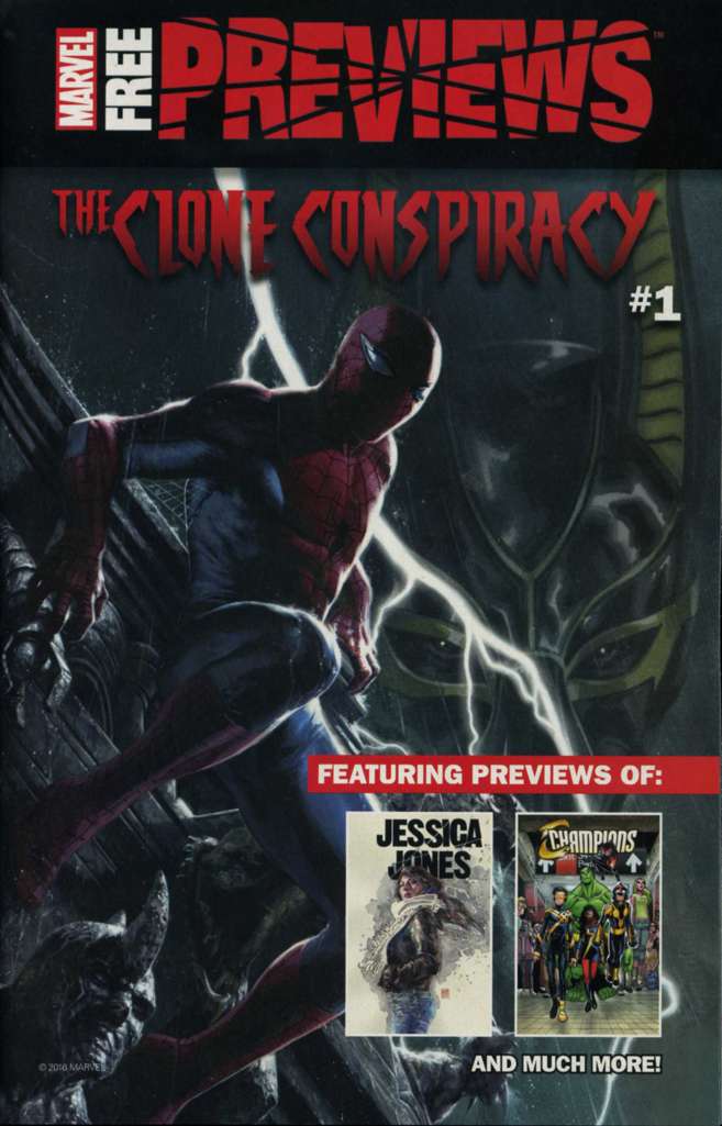 Marvel Free Previews 2016