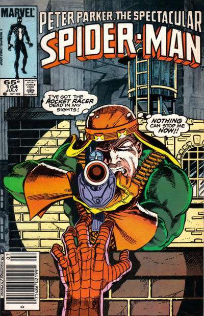 The Spectacular Spider-Man #104 Newsstand Edition