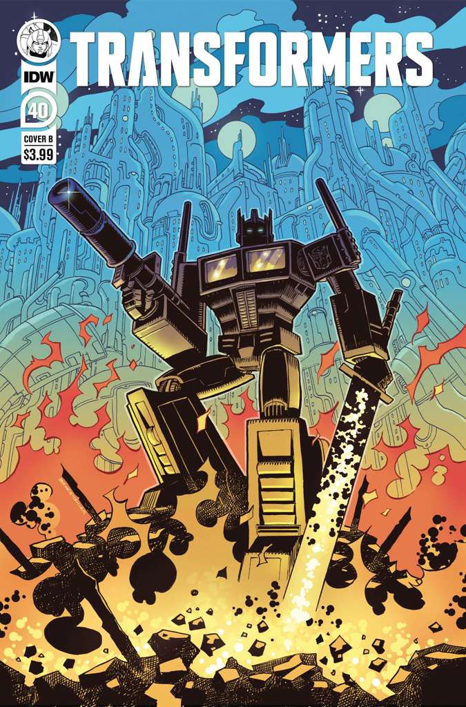 Transformers (IDW, 3rd Series) #40 Variation B