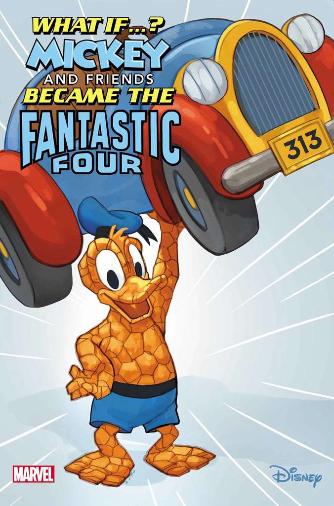 Marvel & Disney: What If…? Mickey & Friends Became the Fantastic Four #1 Variation B