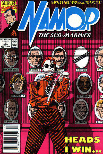 Namor, The Sub-Mariner #8 Newsstand Edition