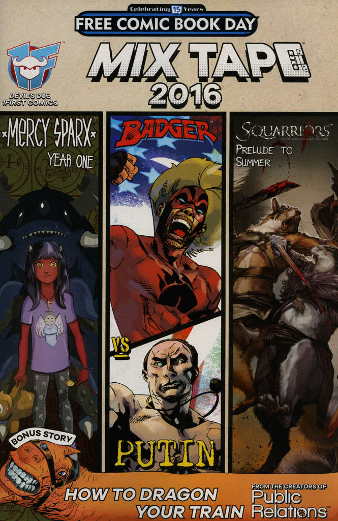 Mix Tape (Devil’s Due/1First Comics) Free Comic Book Day #2016