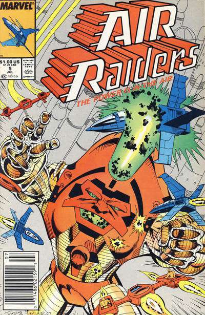 Air Raiders #5 Newsstand Edition