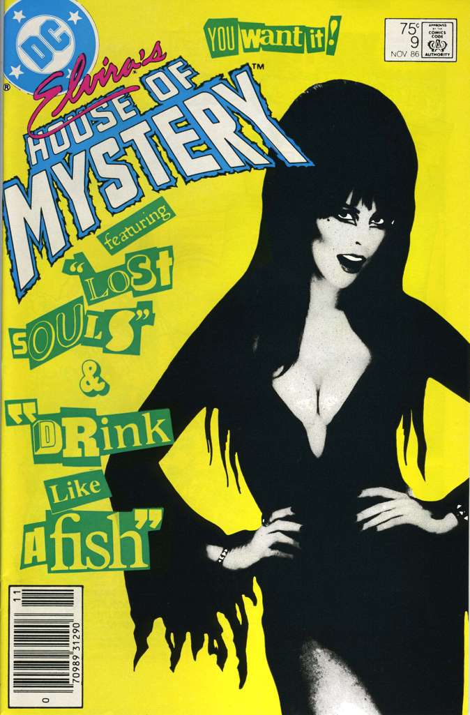 Elvira’s House of Mystery #9