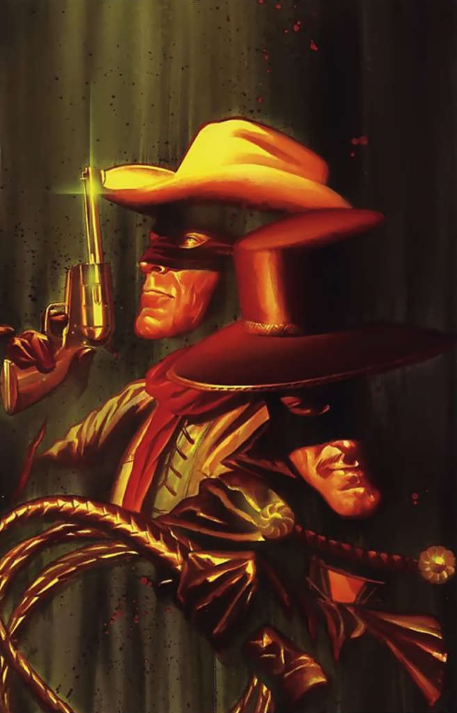 The Lone Ranger & Zorro: Death of Zorro #1 Variation E