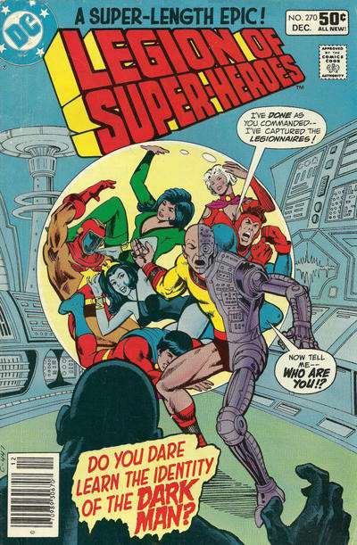 The Legion of Super-Heroes (2nd Series) #270 Newsstand Edition