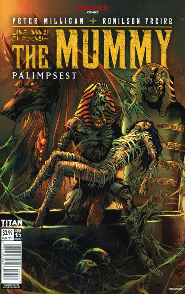 The Mummy: Palimpsest #5 Variation C