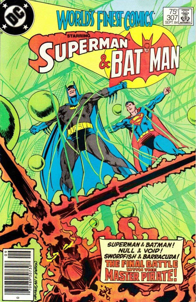 World’s Finest Comics #307 Newsstand Edition
