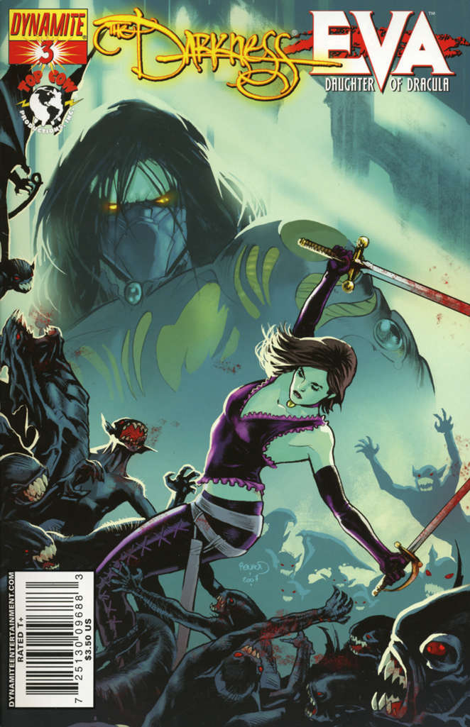 The Darkness vs. Eva: Daughter of Dracula #3 Variation A