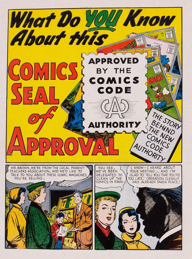 What Do You Know About This Comics Seal of Approval?