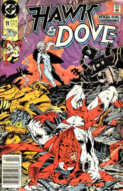 Hawk and Dove (3rd Series) #11 Newsstand Edition