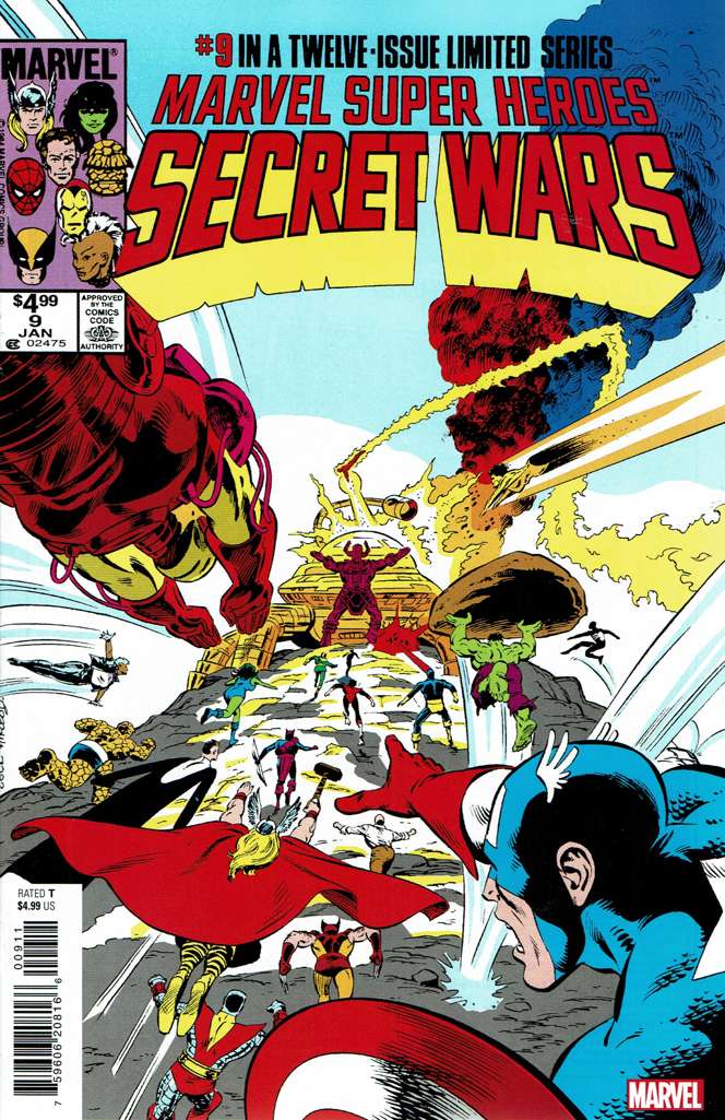Marvel Super Heroes Secret Wars #9 Variation A