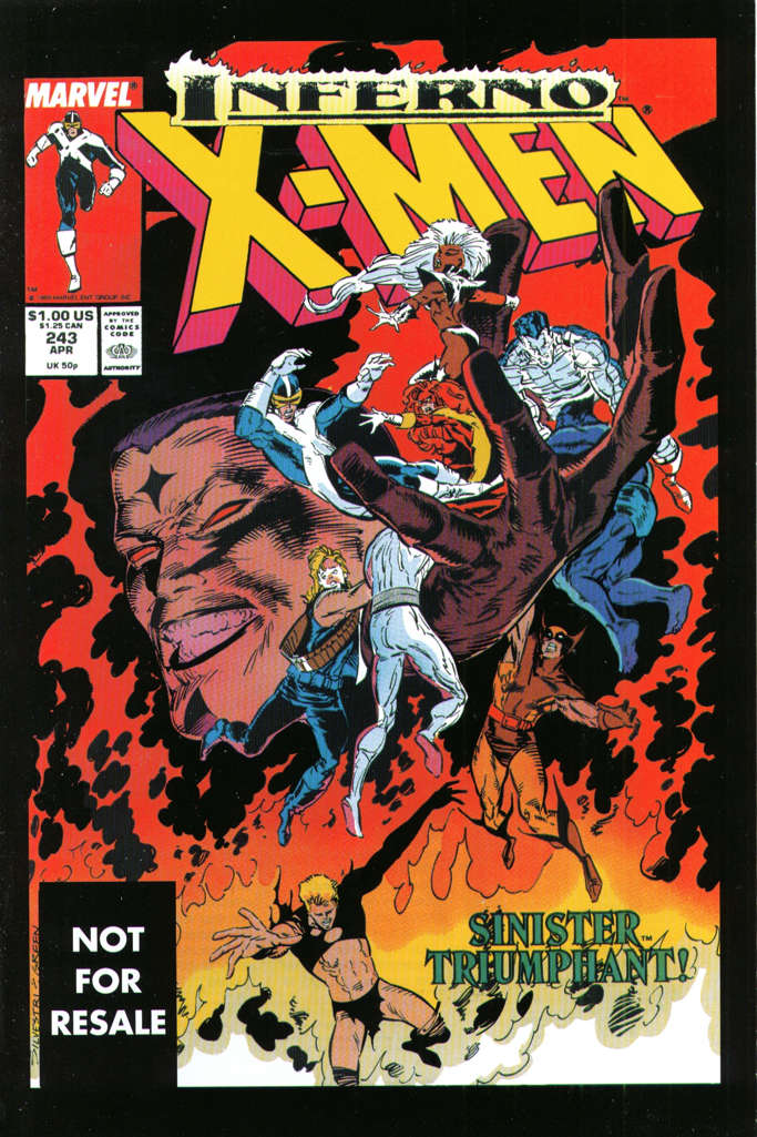 The Uncanny X-Men #243  - 2nd printing