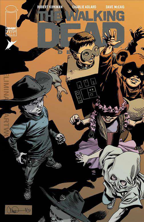 The Walking Dead Deluxe #71 Variation B