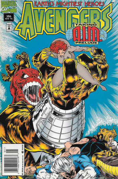 The Avengers #386 Newsstand Edition