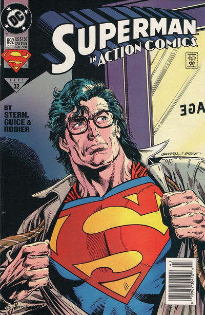 Action Comics #692 Newsstand Edition
