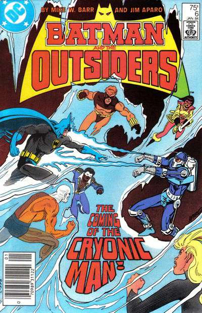 Batman and the Outsiders #6 Newsstand Edition