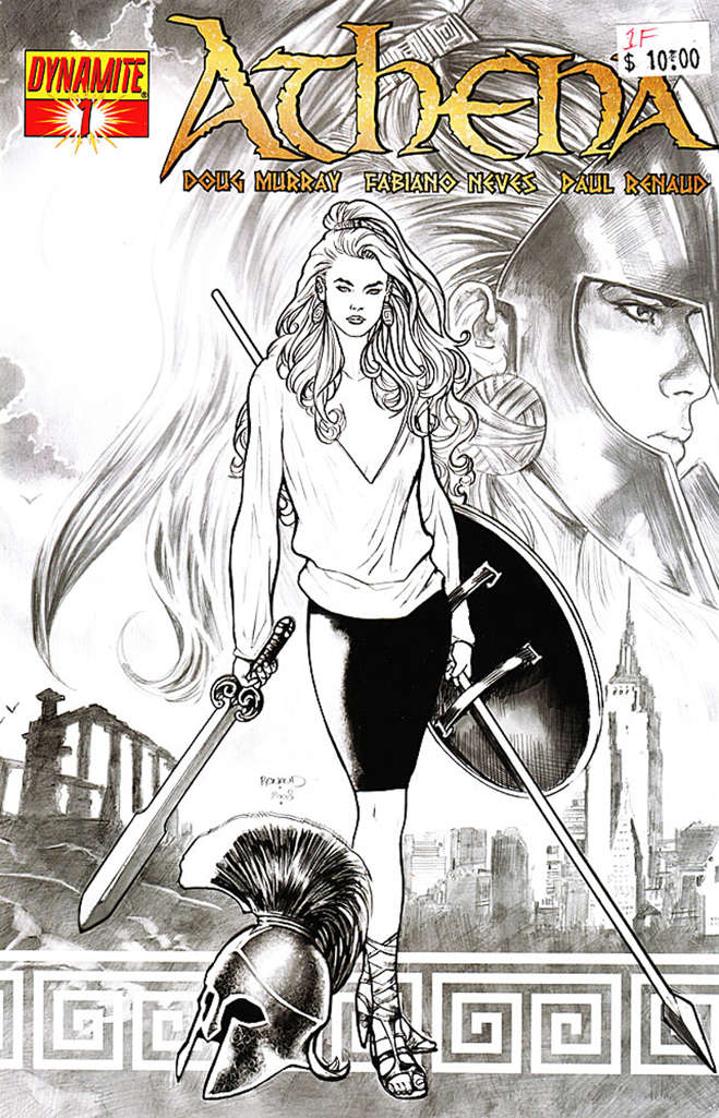 Athena (Dynamite) #1 Variation F