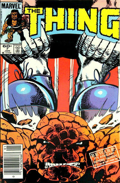 The Thing #7 Newsstand Edition