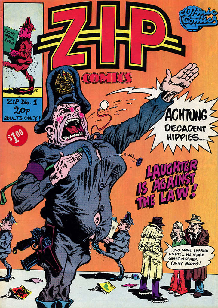 Zip Comics (Cozmic) #1  - 2nd printing