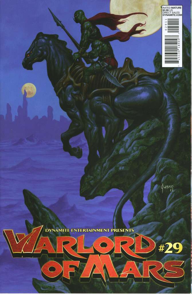 Warlord of Mars #29 Variation A