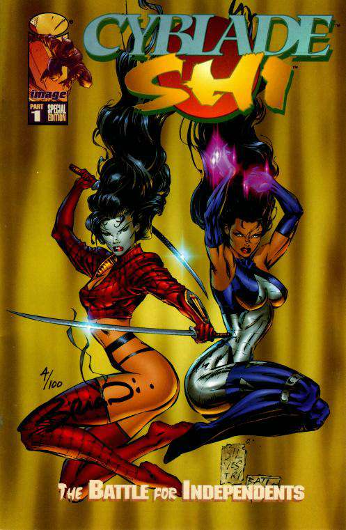 Cyblade/Shi: The Battle for Independents #1 Variation B