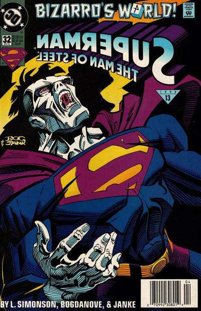 Superman: The Man of Steel #32 Newsstand Edition