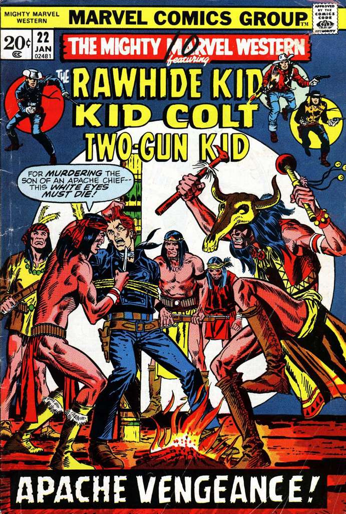 The Mighty Marvel Western #22