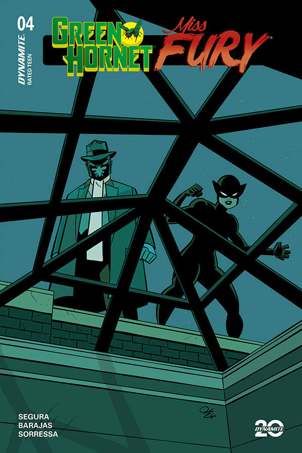Green Hornet/Miss Fury #4 Variation D