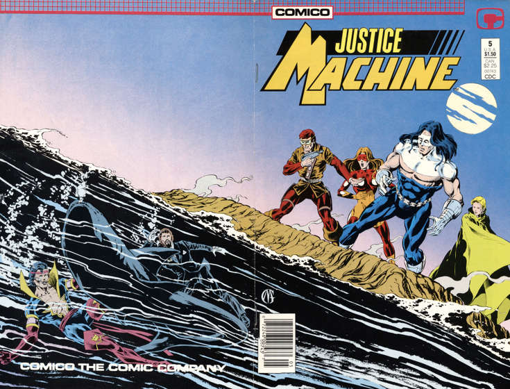 Justice Machine (Comico) #5 Newsstand Edition